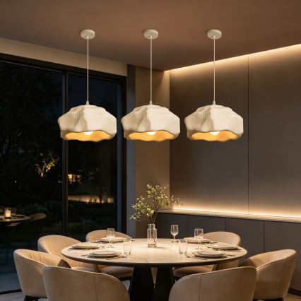BRILAGI - Luster na sajli WABI SABI 1xE27/60W/230V Ø 42 cm bijela