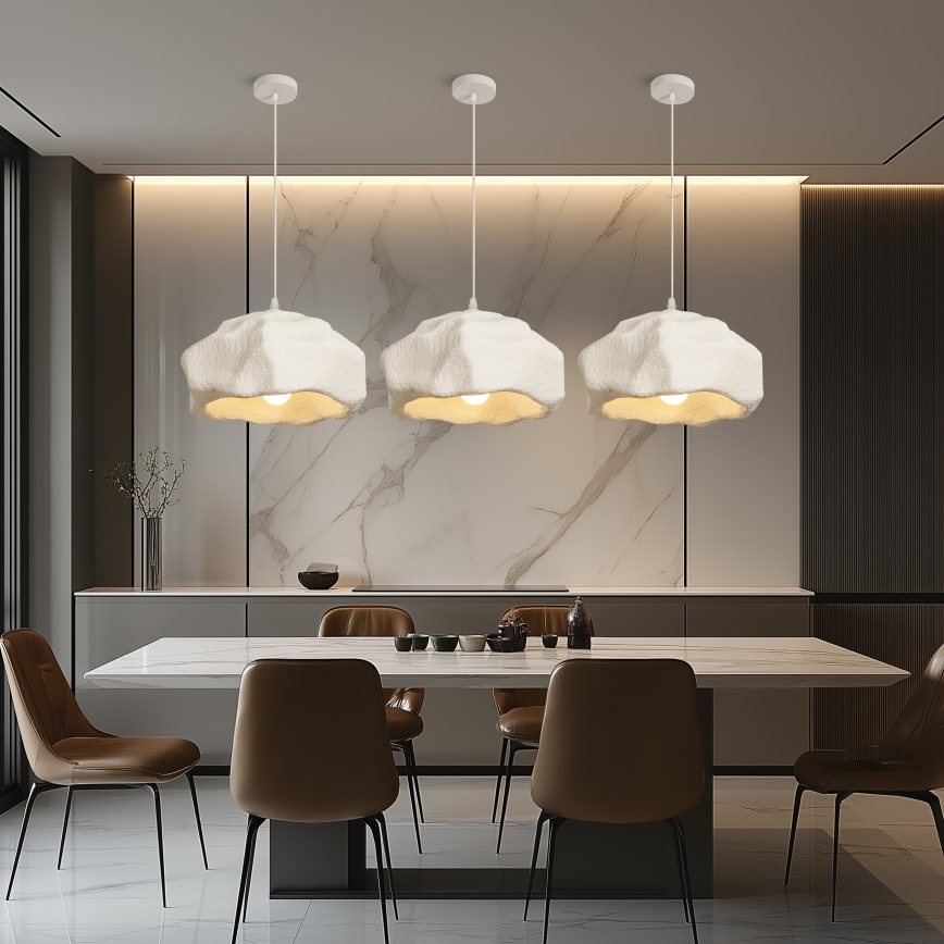 BRILAGI - Luster na sajli WABI SABI 1xE27/60W/230V Ø 42 cm bijela