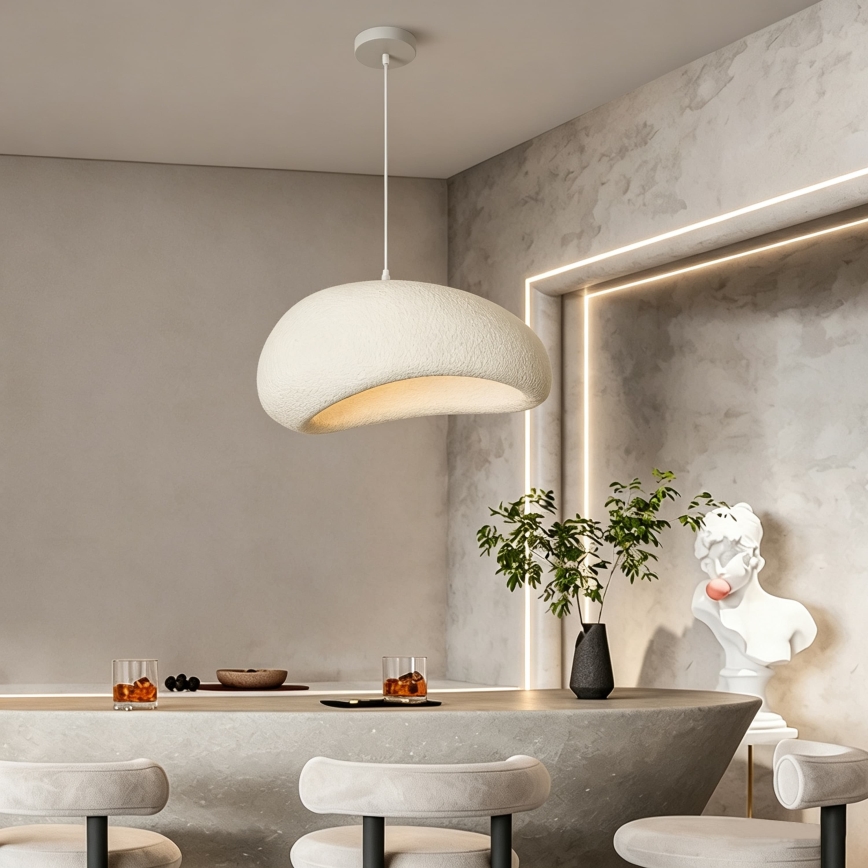 BRILAGI - Luster na sajli WABI SABI 1xE27/60W/230V Ø 50 cm bijela