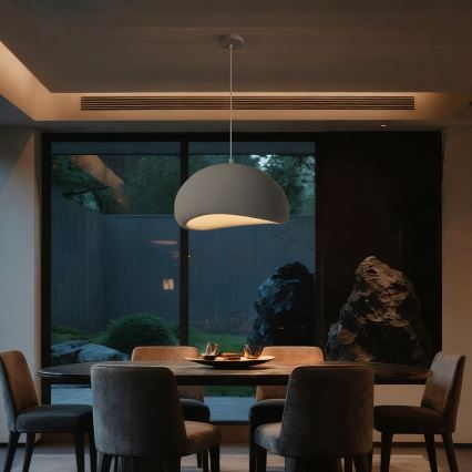 BRILAGI - Luster na sajli WABI SABI 1xE27/60W/230V Ø 50 cm siva