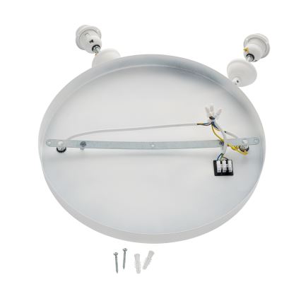 Brilagi - Luster na sajli WABI SABI 2xE27/40W/230V Ø 45 cm bijela