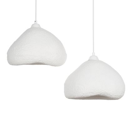 Brilagi - Luster na sajli WABI SABI 2xE27/40W/230V Ø 45 cm bijela