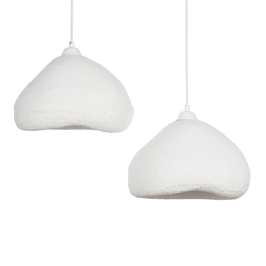 Brilagi - Luster na sajli WABI SABI 2xE27/40W/230V Ø 45 cm bijela
