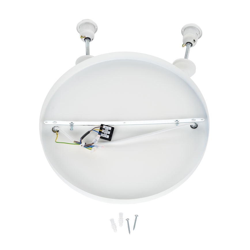 Brilagi - Luster na sajli WABI SABI 2xE27/40W/230V Ø 45 cm bijela