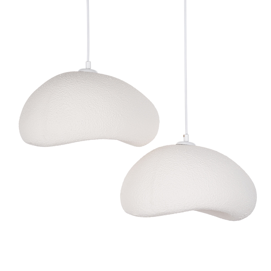 Brilagi - Luster na sajli WABI SABI 2xE27/40W/230V Ø 60 cm bijela