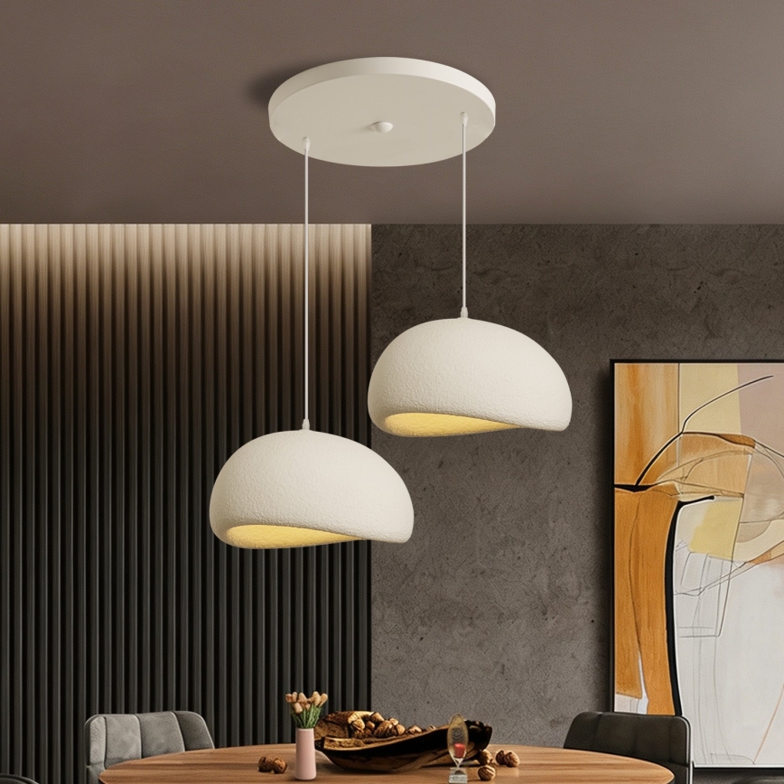 BRILAGI - Luster na sajli WABI SABI 2xE27/60W/230V bijela
