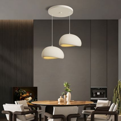 BRILAGI - Luster na sajli WABI SABI 2xE27/60W/230V bijela