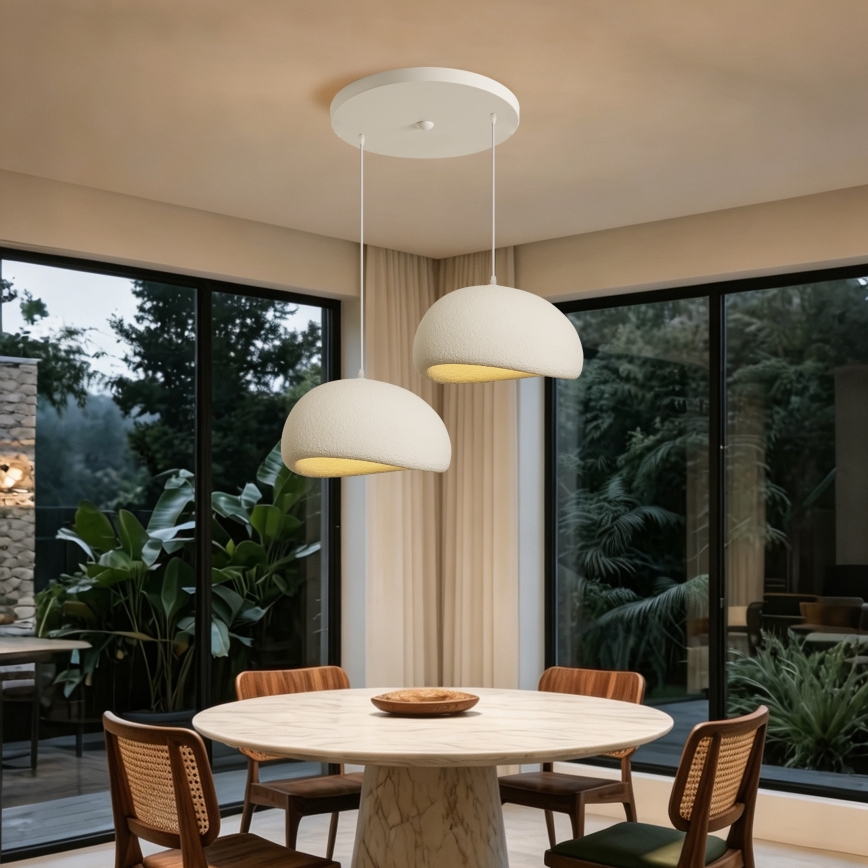 BRILAGI - Luster na sajli WABI SABI 2xE27/60W/230V bijela
