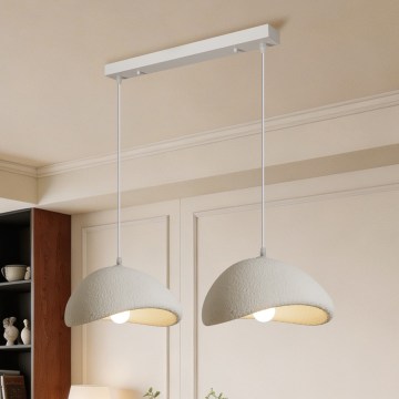 BRILAGI - Luster na sajli WABI SABI 2xE27/60W/230V bijela