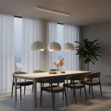 Brilagi - Luster na sajli WABI SABI 3xE27/40W/230V bijela