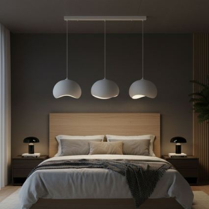 Brilagi - Luster na sajli WABI SABI 3xE27/40W/230V bijela