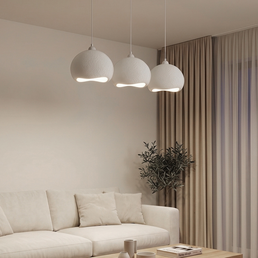 Brilagi - Luster na sajli WABI SABI 3xE27/40W/230V bijela