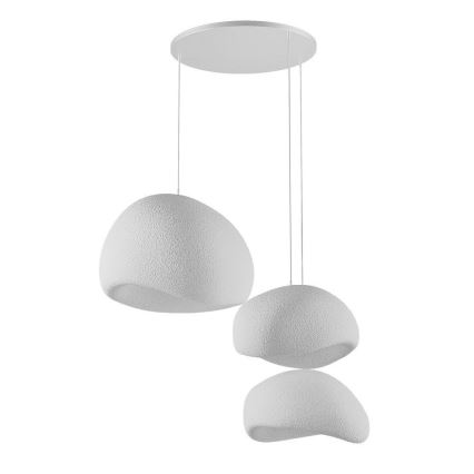 Brilagi - luster na sajli WABI SABI 3xE27/40W/230V promjer 76 cm bijela
