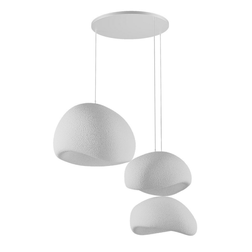 Brilagi - luster na sajli WABI SABI 3xE27/40W/230V promjer 76 cm bijela