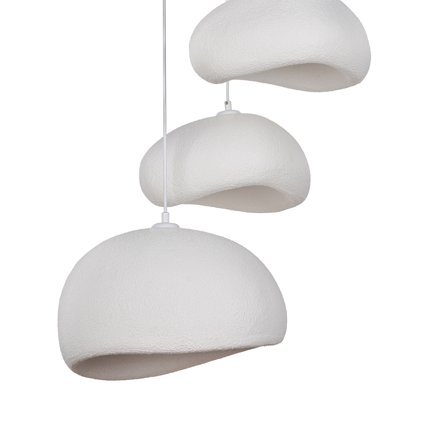 Brilagi - luster na sajli WABI SABI 3xE27/40W/230V promjer 76 cm bijela