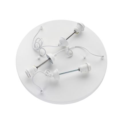 Brilagi - Luster na sajli WABI SABI 3xE27/40W/230V Ø 82 cm bijela