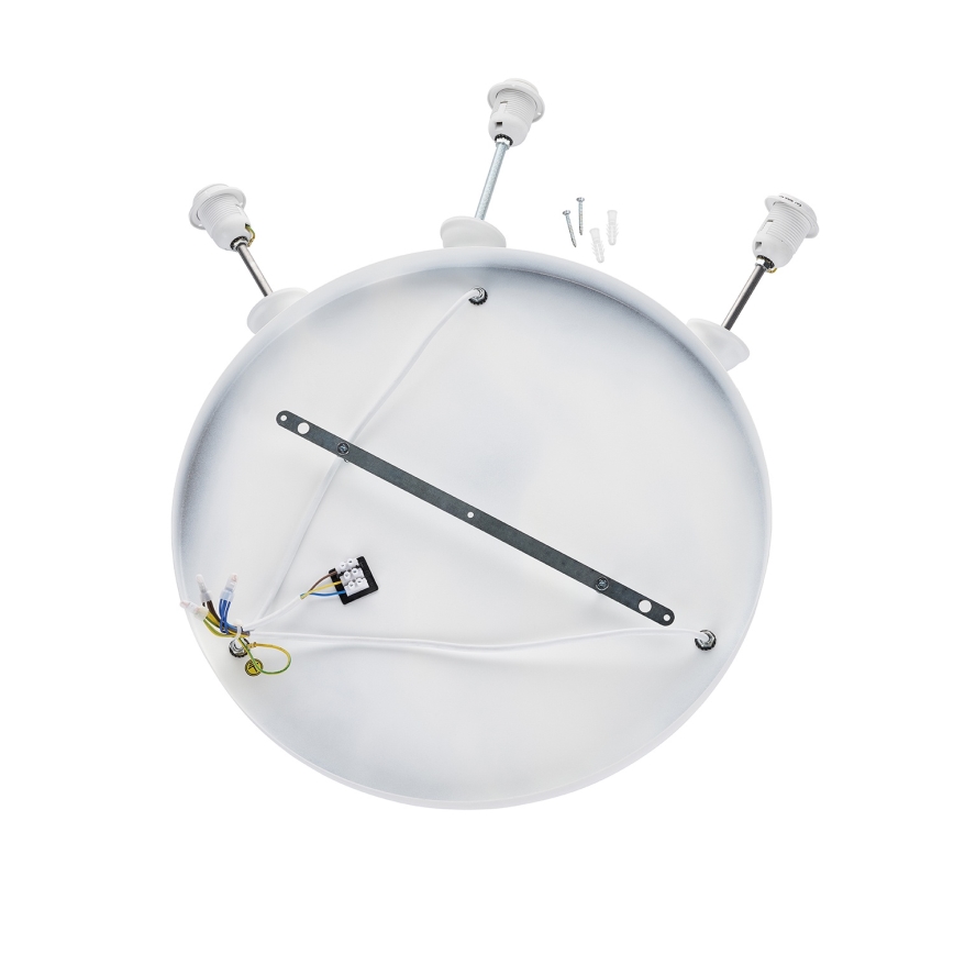 Brilagi - Luster na sajli WABI SABI 3xE27/40W/230V Ø 82 cm bijela