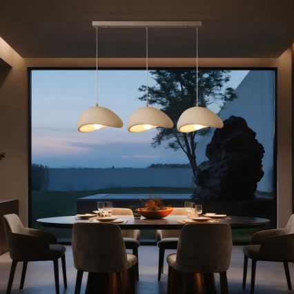BRILAGI - Luster na sajli WABI SABI 3xE27/60W/230V bijela