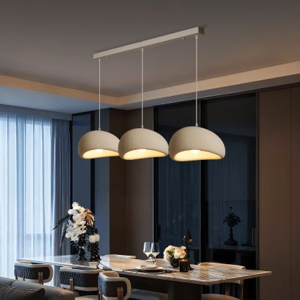 BRILAGI - Luster na sajli WABI SABI 3xE27/60W/230V bijela