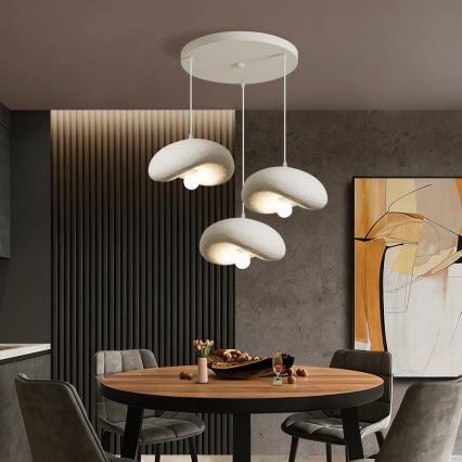 BRILAGI - Luster na sajli WABI SABI 3xE27/60W/230V bijela