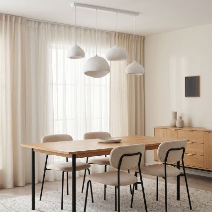 Brilagi - Luster na sajli WABI SABI 4xE27/40W/230V bijela