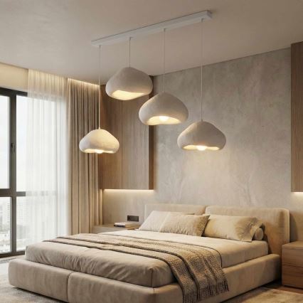 Brilagi - Luster na sajli WABI SABI 4xE27/40W/230V bijela