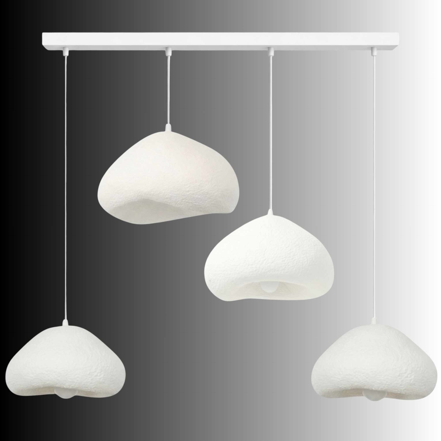 Brilagi - Luster na sajli WABI SABI 4xE27/40W/230V bijela