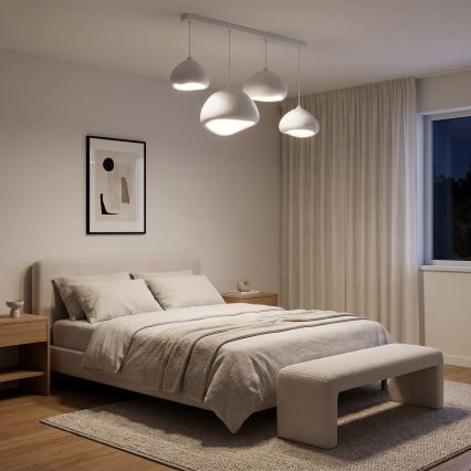 Brilagi - Luster na sajli WABI SABI 4xE27/40W/230V bijela