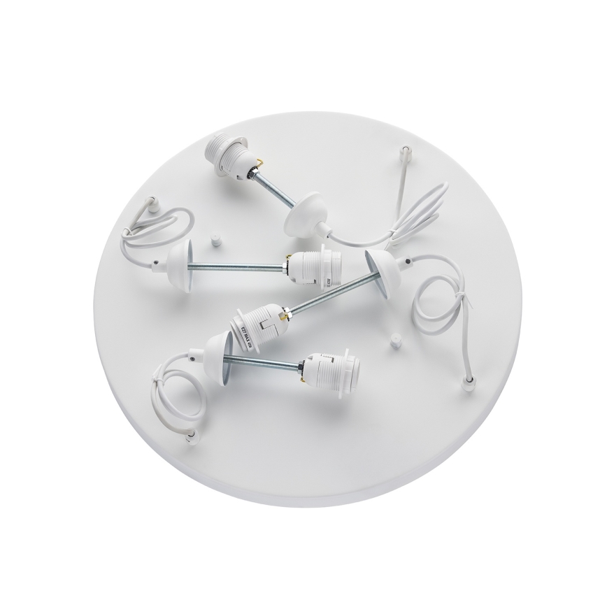 Brilagi - Luster na sajli WABI SABI 4xE27/40W/230V promjer 95 cm bijela