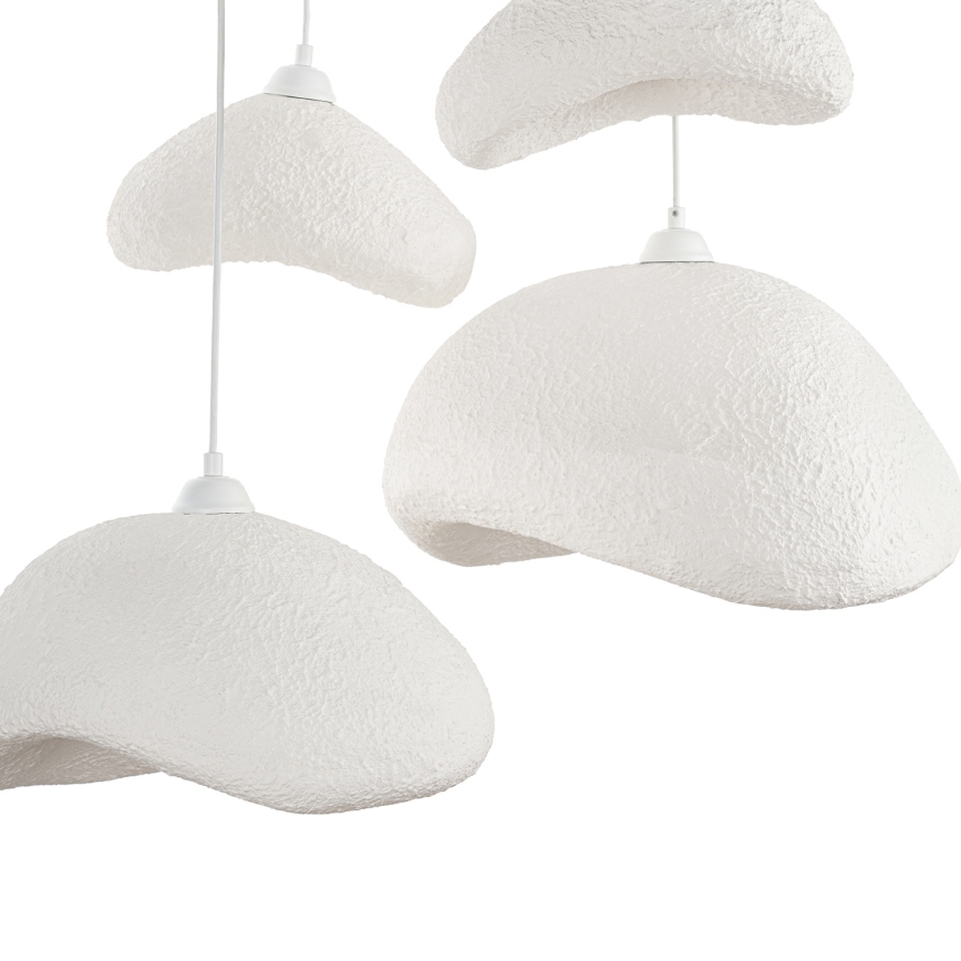 Brilagi - Luster na sajli WABI SABI 4xE27/40W/230V Ø 90 cm bijela