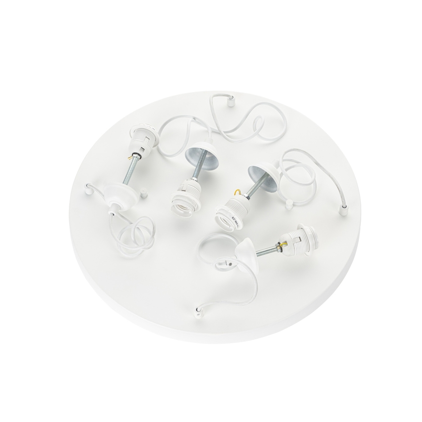 Brilagi - Luster na sajli WABI SABI 4xE27/40W/230V Ø 90 cm bijela