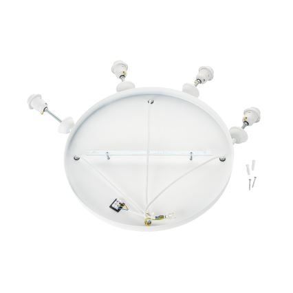 Brilagi - Luster na sajli WABI SABI 4xE27/40W/230V Ø 90 cm bijela