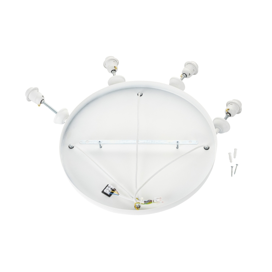 Brilagi - Luster na sajli WABI SABI 4xE27/40W/230V Ø 90 cm bijela