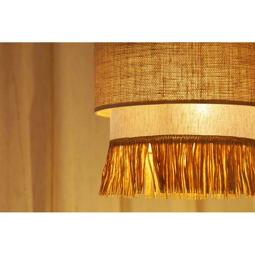Brilagi - Luster na sajli WINNETOU BOHO 1xE27/15W/230V pr. 25 cm smeđa/krem