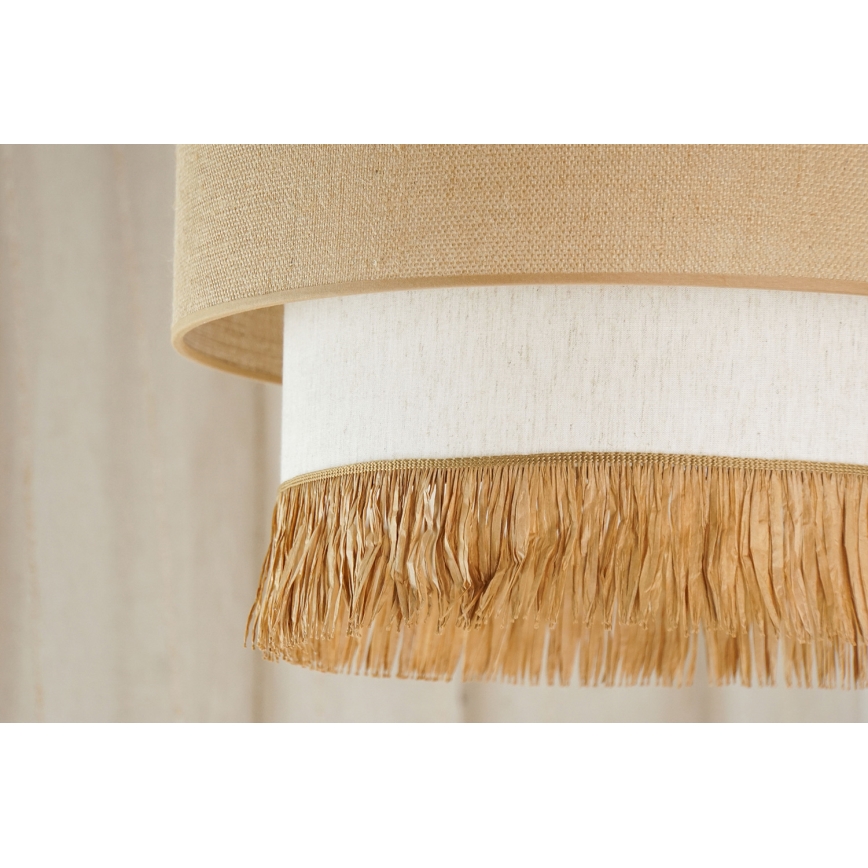 Brilagi - Luster na sajli WINNETOU BOHO 1xE27/15W/230V pr. 45 cm smeđa/krem