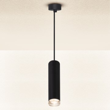 Brilagi - Luster na sajli za kupaonicu SELE AQUA 1xGU10/30W/230V IP44 crna