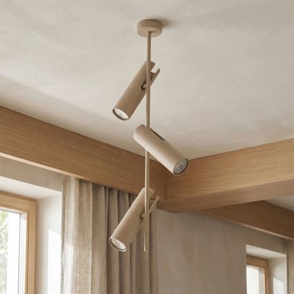 Brilagi - Luster na šipci BRANCH 3xGU10/30W/230V bež