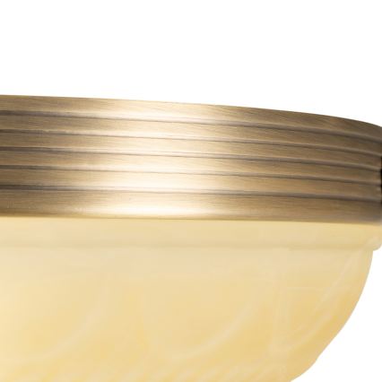 BRILAGI - Luster na šipci DAHLIA 3xE27/40W/230V promjer 37 cm mesing