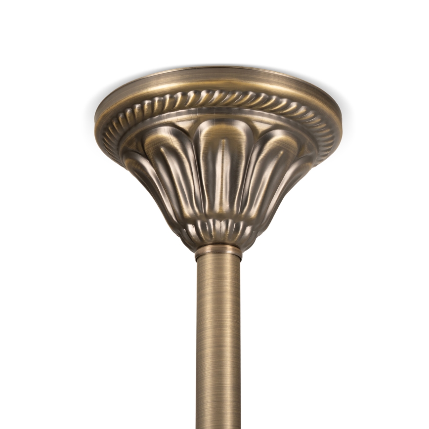 BRILAGI - Luster na šipci DAHLIA 3xE27/40W/230V promjer 37 cm mesing