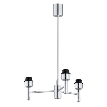 Brilagi - Luster na šipci MONTE 3xE27/60W/230V bež/sjajni krom