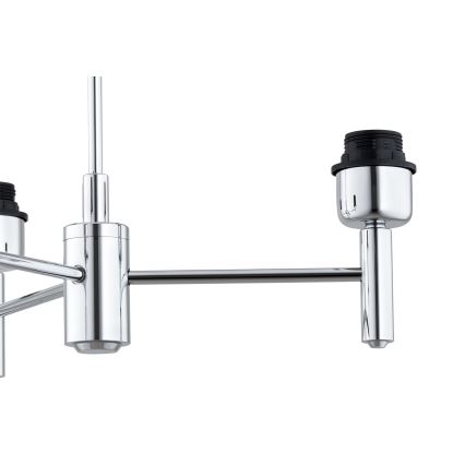 Brilagi - Luster na šipci MONTE 3xE27/60W/230V bež/sjajni krom
