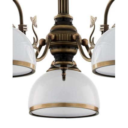 BRILAGI - Luster na šipci TAURUS 5xE27/15W/230V Ø 70 cm brončani