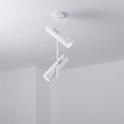 Brilagi - Luster na štapu BRANCH 2xGU10/30W/230V bijela