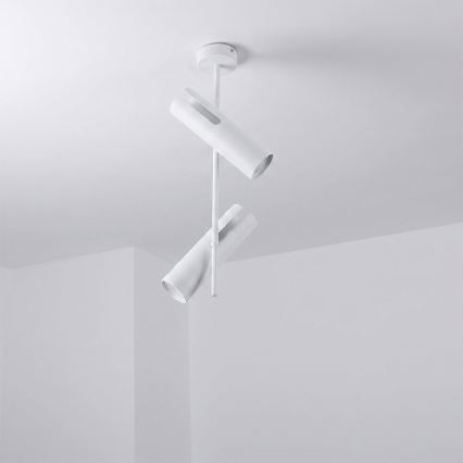 Brilagi - Luster na štapu BRANCH 2xGU10/30W/230V bijela