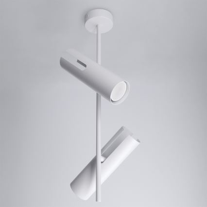 Brilagi - Luster na štapu BRANCH 2xGU10/30W/230V bijela