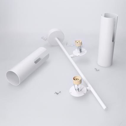 Brilagi - Luster na štapu BRANCH 2xGU10/30W/230V bijela
