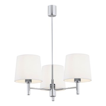 Brilagi - Luster na štapu MONTE 3xE27/15W/230V krem/sjajni krom