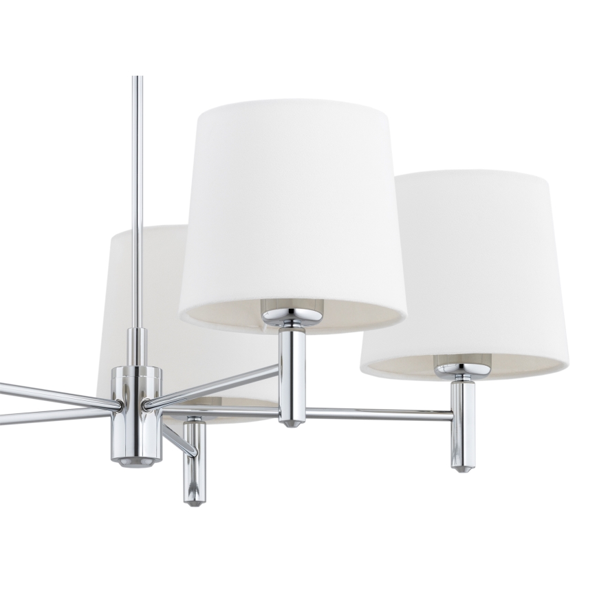 Brilagi - Luster na štapu MONTE 5xE27/60W/230V krem/sjajni krom