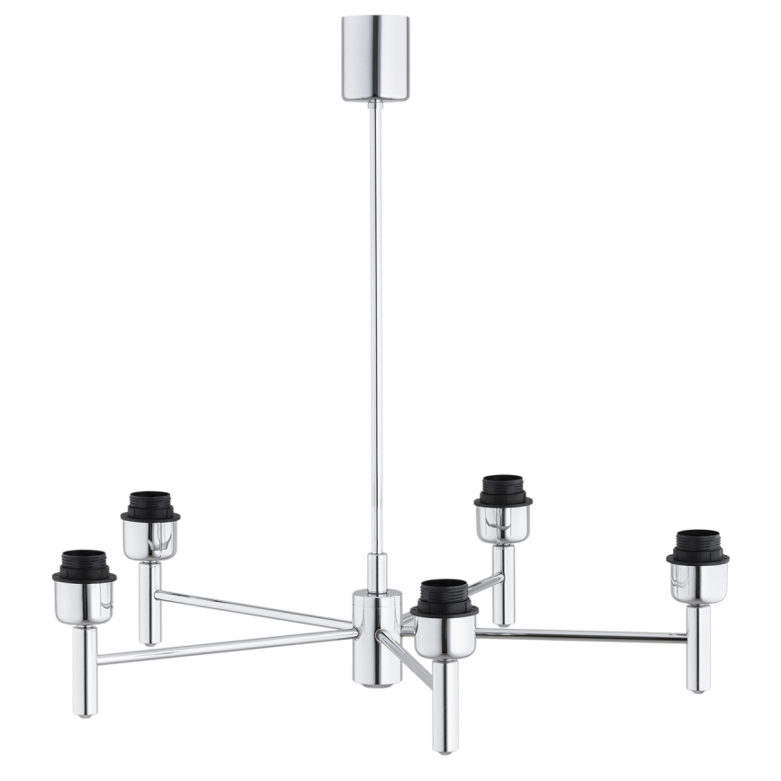 Brilagi - Luster na štapu MONTE 5xE27/60W/230V krem/sjajni krom