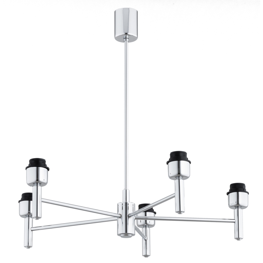 Brilagi - Luster na štapu MONTE 5xE27/60W/230V krem/sjajni krom